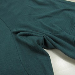 Lululemon Shirt Mens Extra Large Green Long Curved Hem Tech Performance Stretch