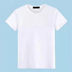 Universal Men’s Polyester Fiber Plain Crew Neck Tee Short Sleeves T-Shirt M-5XL