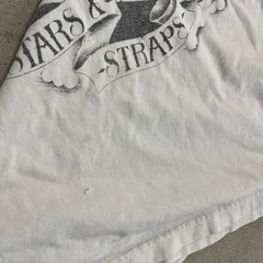Famous Stars & Straps Angel Graphic T Shirt Men’s 2XL White Y2K Streetwear