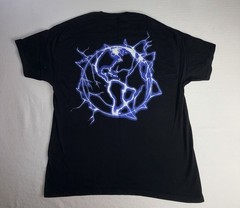 Revenge Storm Blue Lightning Anarchy T-Shirt Black Blue Men’s XL Hype