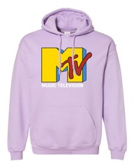 MTV – Music Television – When It Was Music – 1980’s Design – Unisex – Hoodie