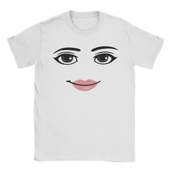 Robloxs Female Face Funny T Shirt S-5XL