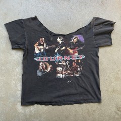 Vtg 1999 Journey “Summer Tour” Concert T-Shirt Men’s Large Rock Chopped