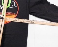 KREW Shirt Adult Medium Black Long Sleeve Skateboarding Streetwear Mens Tee