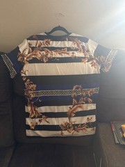 versace medusa inspired t shirt men 3xl fits like a men’s large