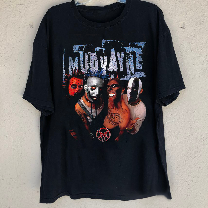Mudvayne Band Album Music Tee Cotton Shirt Men Women S To 5XL ZA010