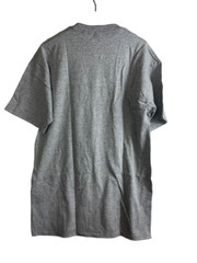 Champion Men’s Crew Neck T-Shirt Medium Light Steel Cotton Jersey Tee