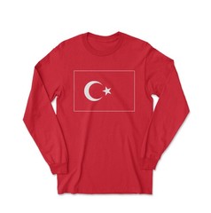 Turkiye Pride Arda Guler 8 Two-Sided Jersey Style Long Sleeve T-Shirt