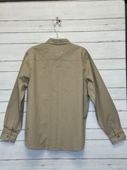 NWT Buckhorn River Men Brown Long Sleeve Thermal Waffle Knit Henley Shirt Size L