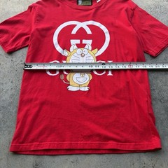 Gucci X Doraemon Red Graphic Tee