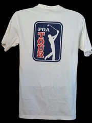 PGA Tour White Pocket Logo T-Shirt