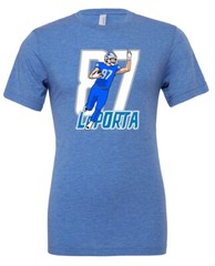 Triblend Sam Laporta 87 jersey Shirt