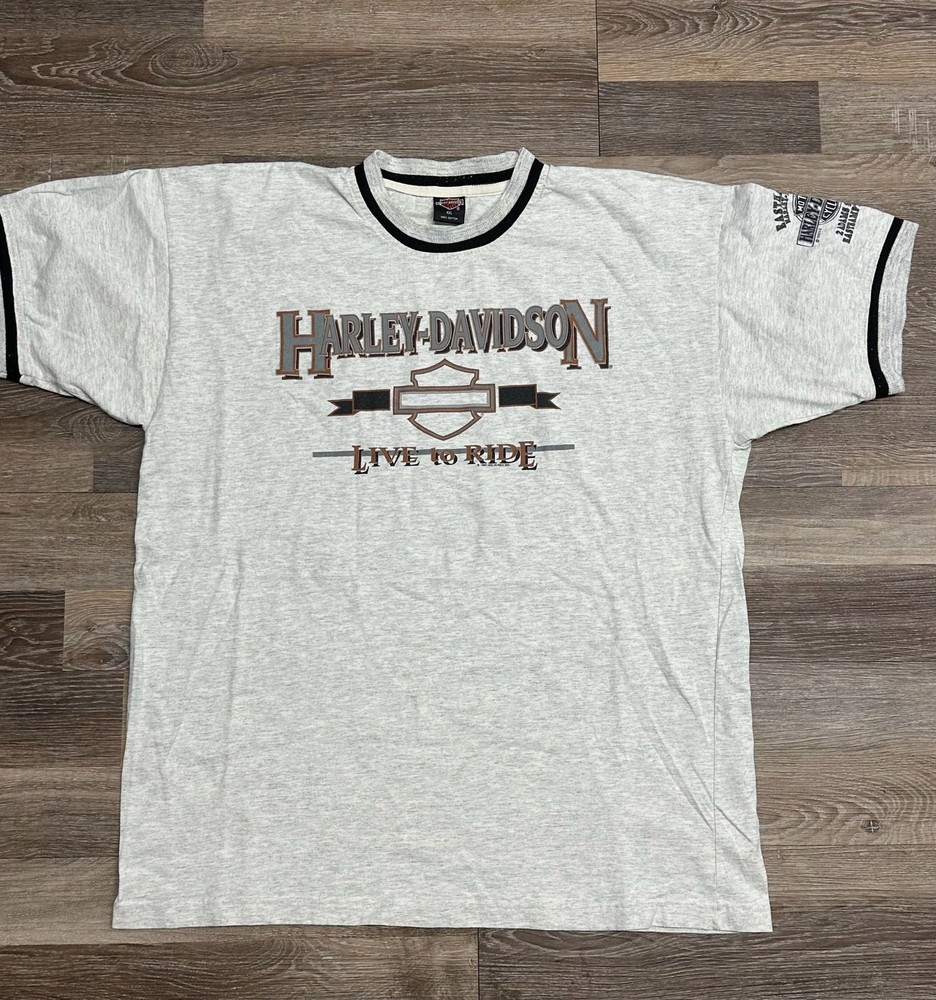 Vintage 1994 Harley-Davidson Live To Ride Easthampton H.O.G. Charity Event Ringe