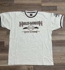 Vintage 1994 Harley-Davidson Live To Ride Easthampton H.O.G. Charity Event Ringe