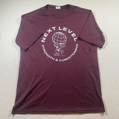 Next Level Dri Fit T Shirt Men’s M Strength and Conditioning Last Man Standing