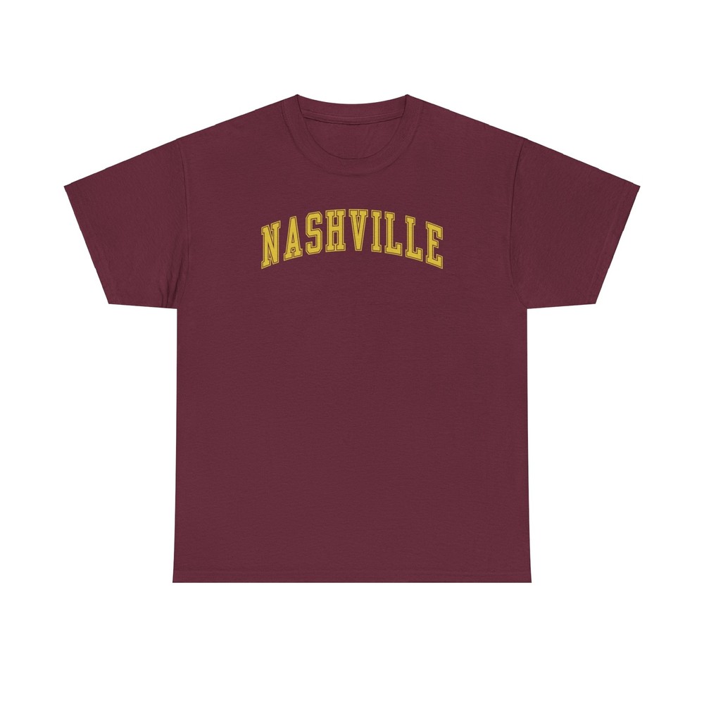 Nashville Shirt Gifts Tshirt Tee Crew Neck Short Sleeve