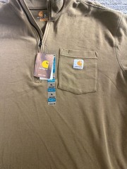 Carhartt Relaxed Fit Quarter-Zip Thermal Shirt XL