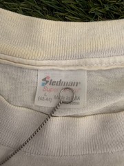Vintage 80s Dallas Texas Distressed Men’s Large White Stedman T-shirt Tee