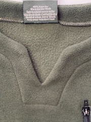 HUNTING & FISHING Men’s Micro Tee 2X Anti-Pill Fleece Unique V-Split Zip Pocket