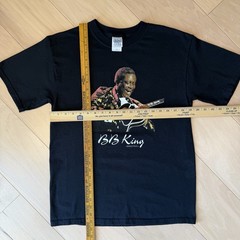 Vintage BB King Shirt Medium Black 2001 Mowtown Jazz Soul Music Memphis