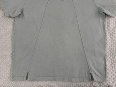 KITH Garment Dyed Paneled Tee T Shirt Light Indigo Blue Size XL SS20 Cotton