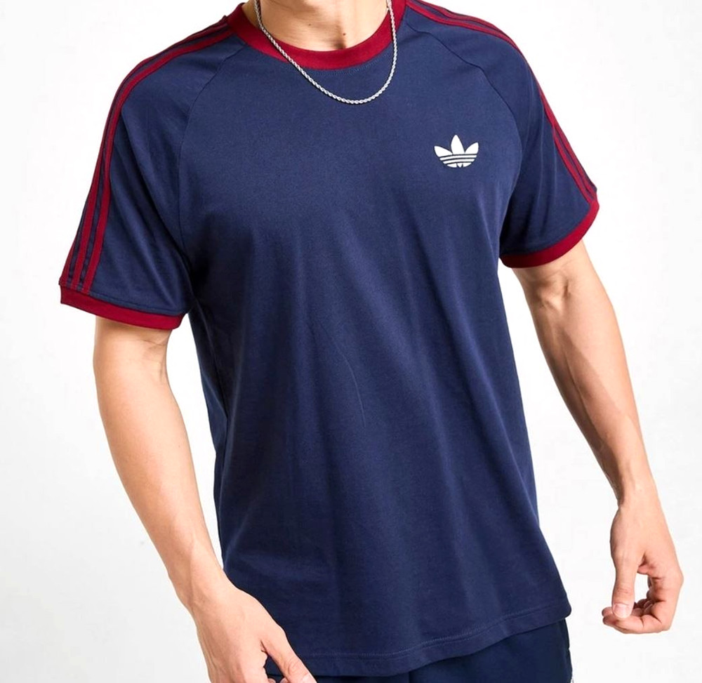 RARE NEW MENS ADIDAS ORIGINALS 3-STRIPES CALIFORNIA TREFOIL SHIRT ~MEDIUM #KD912