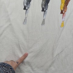 Vander Jacket Gildan Shirt Mens Small White Construction Graphic Long Sleeve