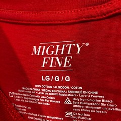Mighty Fine Cupid Is Stupid Valentine’s Day Graphic T-Shirt – Size L