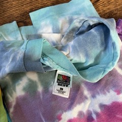 Vintage Blank Tye Dye Tee Shirt Project Bundle Lot (11) M-XL
