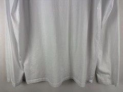 Quince Men’s White Long Sleeve 100% Pima Cotton Luxe Touch Tee Shirt Large L