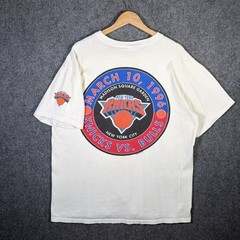 Vintage New York Knicks Shirt Mens XL White 90s NBA Basketball 1996 Speedo Rare