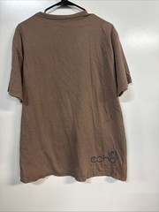 Econscious Mens Xlarge Xl Organic Cotton Short Sleeve T-Shirt Brown Bee Echo