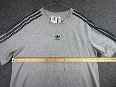 Adidas Originals T-Shirt Mens Large Grey