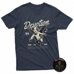 Devotion Angel Flying Cherub Vintage T-Shirt