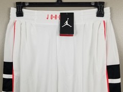 JORDAN 1 JUMPMAN WINGS OUTFIT SHIRT + SHORTS SET WHITE BLACK INFRARED (SIZE XL)