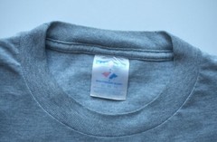 JERZEES VTG MOTORCYCLE BIKER LOUISIANA STATE RALLY DISTRESSED GRAY T SHIRT SZ