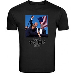 President Donald Trump Rally Shooting Shirt USA Trump 2024 MAGA Fist Pump Fight