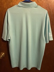 MEDIUM FOUR SEASONS RESORT TEAL POLO SHIRT HAWAII UNDER ARMOR