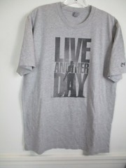 Live Another Day Next Level Apparel Men’s Size L Cotton Short Sleeve T-Shirt