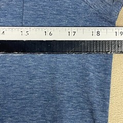 Travis Mathew Mens S Short Sleeve T Shirt Round Neck Chest Pocket Blue Stretch