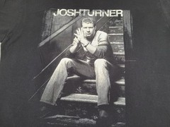 Josh Turner Shirt Mens Large Black Cowboy Country Western Music Concert Tour