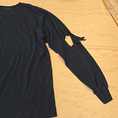 Marine Corps Long Sleeve Shirt Semper Fidelis Military Always Faithful (HOLE)
