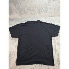 Fruit of the Loom HD Cotton Graphic T-Shirt Black XL Skull Rose Shhh Woman Tee
