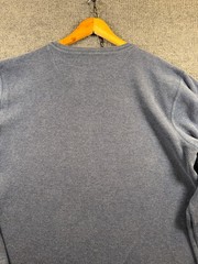 Banana Republic Shirt MenS XL Blue Thermal Pullover Ribbed 90s Vintage Cotton