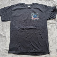 VTG Y2K Gildan Men’s Large T-Shirt United We Stand 09/11/2001 Short Sleeve Blue