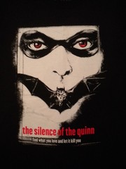 HARLEY QUINN Silence of the Lambs Spoof T-SHIRT DC Comic Book Art Hannibal NEW