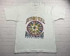 Vintage Jethro Tull Roots To Branches Tour T-Shirt Size XL Band Tee 1996 90s
