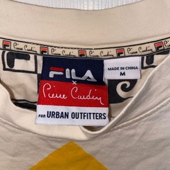FILA × Pierre Cardin T-Shirt Mens Sz M Urban Outfitters Limited Edition RARE NW