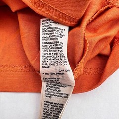 Goodthreads Men’s Slim-Fit Short-Sleeve Cotton Crewneck Orange T-Shirt XL