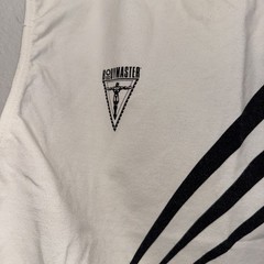 Vintage Bodymaster Crop Top Shirt Mens Large Bodybuilding Lifting Gym Beach